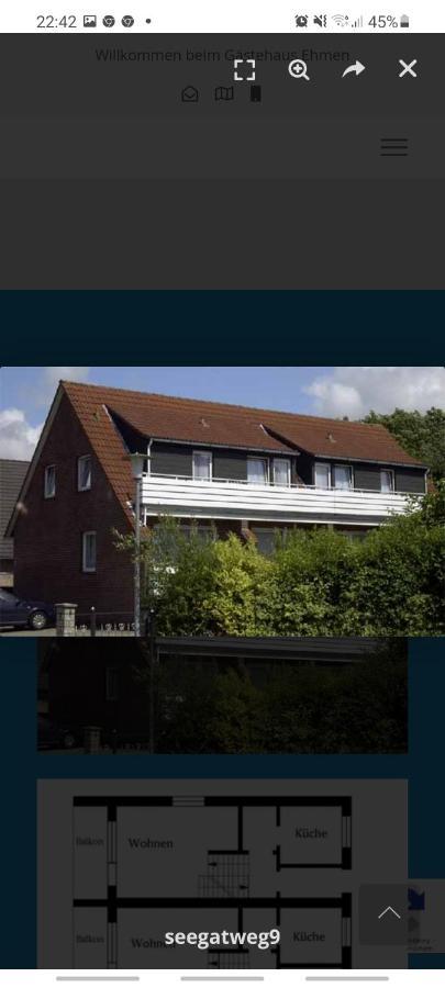 Ferienwohnungen Mond&Wasser Norden Exterior foto